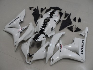 Cheapest 2007-2008 Pearl White with Black Stripe Honda CBR600RR Bike Fairings Canada