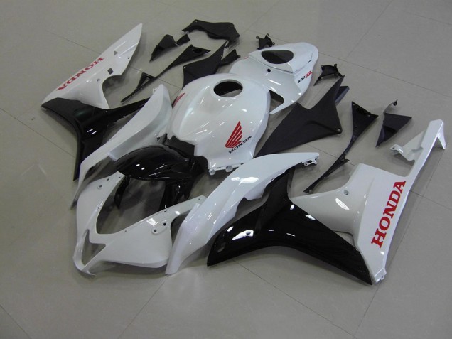 Cheapest 2007-2008 Pearl White Black Honda CBR600RR Bike Fairings Canada