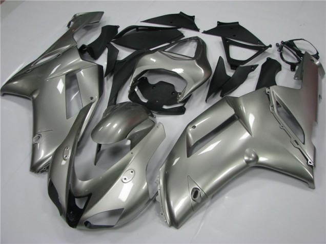 Cheapest 2007-2008 Grey Kawasaki ZX6R Moto Fairings Canada