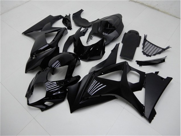 Cheapest 2007-2008 Glossy Matte Black Suzuki GSXR 1000 K7 Replacement Fairings Canada