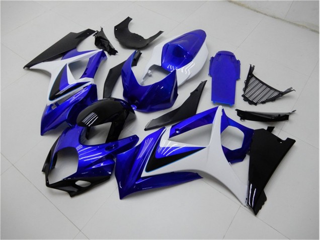 Cheapest 2007-2008 Blue White Black Suzuki GSXR 1000 K7 Motorcylce Fairings Canada Cheapest 2007-2008 Blue White Black Suzuki GSXR 1000 K7 Motorcylce Fairings Canada