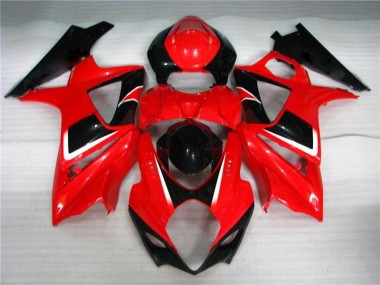 Cheapest 2007-2008 Red Black Suzuki GSXR 1000 K7 Bike Fairings Canada