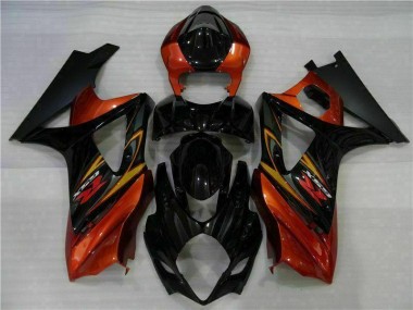Cheapest 2007-2008 Black Suzuki GSXR 1000 K7 Motorcycle Fairing Kit Canada