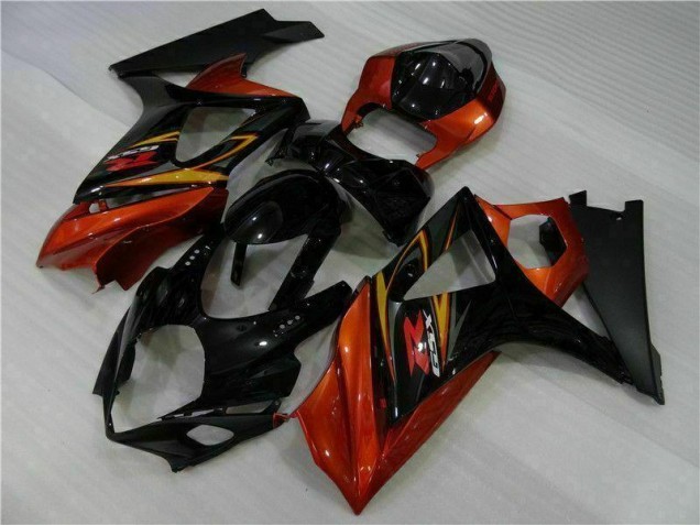 Cheapest 2007-2008 Black Suzuki GSXR 1000 K7 Motorcycle Fairing Kit Canada