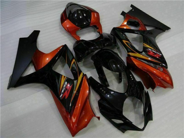 Cheapest 2007-2008 Black Suzuki GSXR 1000 K7 Motorcycle Fairing Kit Canada