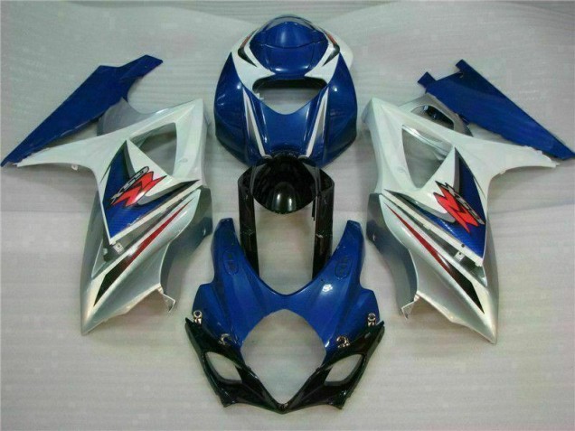 Cheapest 2007-2008 Blue White Suzuki GSXR 1000 K7 Bike Fairings Canada Cheapest 2007-2008 Blue White Suzuki GSXR 1000 K7 Bike Fairings Canada