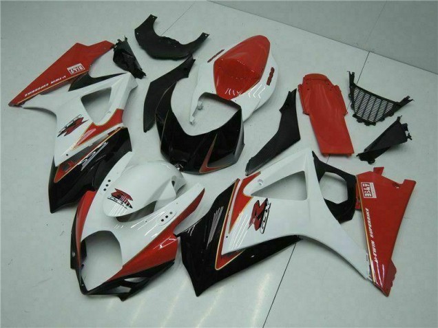 Cheapest 2007-2008 Red White Suzuki GSXR 1000 K7 Motorcycle Bodywork Canada Cheapest 2007-2008 Red White Suzuki GSXR 1000 K7 Motorcycle Bodywork Canada