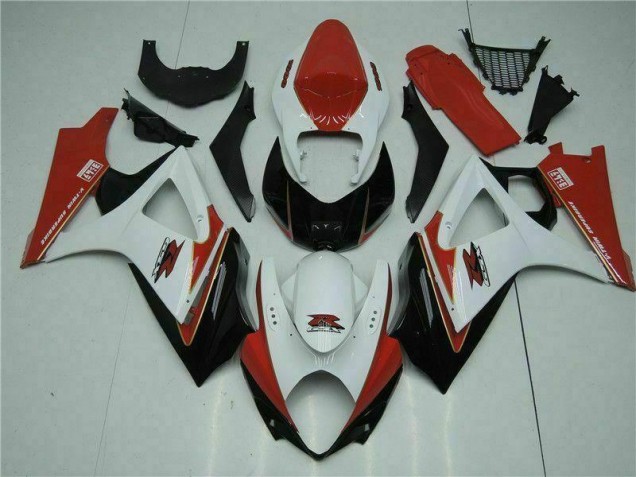 Cheapest 2007-2008 Red White Suzuki GSXR 1000 K7 Motorcycle Bodywork Canada Cheapest 2007-2008 Red White Suzuki GSXR 1000 K7 Motorcycle Bodywork Canada