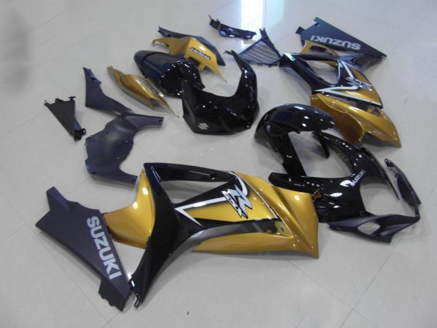 Cheapest 2007-2008 Gold Black Suzuki GSXR 1000 K7 Replacement Fairings Canada