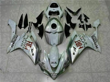 Cheapest 2007-2008 White Yamaha YZF R1 Motorcycle Fairings Kits Canada