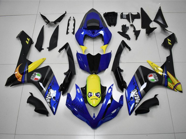 Cheapest 2007-2008 Blue Shark Yamaha YZF R1 Motorcycle Fairing Kit Canada Cheapest 2007-2008 Blue Shark Yamaha YZF R1 Motorcycle Fairing Kit Canada