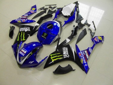 Cheapest 2007-2008 Blue Monster Yamaha YZF R1 Motorcylce Fairings Canada