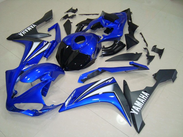 Cheapest 2007-2008 Blue White Yamaha YZF R1 Motorbike Fairings Canada