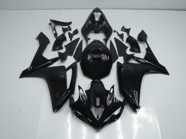Cheapest 2007-2008 Glossy Black Yamaha YZF R1 Motorcycle Fairing Kit Canada