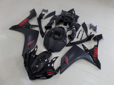 Cheapest 2007-2008 Matte Black Red Yamaha YZF R1 Motorbike Fairing Canada