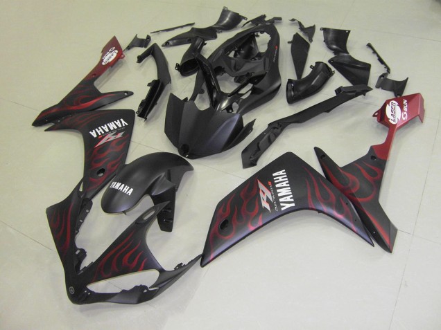 Cheapest 2007-2008 Matte Red Flame Yamaha YZF R1 Motor Bike Fairings Canada Cheapest 2007-2008 Matte Red Flame Yamaha YZF R1 Motor Bike Fairings Canada