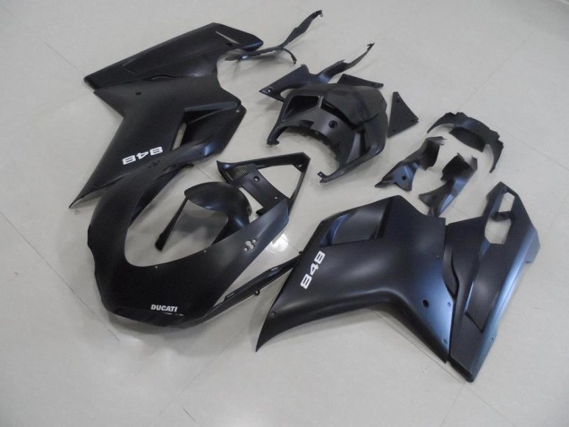 Cheapest 2007-2014 Matte Black with White 848 Ducati 848 1098 1198 Motorbike Fairings Canada Cheapest 2007-2014 Matte Black with White 848 Ducati 848 1098 1198 Motorbike Fairings Canada
