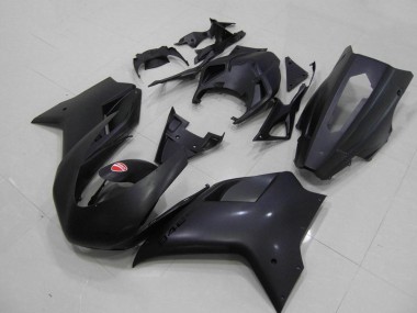 Cheapest 2007-2014 Matte Black Racing Verision Ducati 848 1098 1198 Bike Fairings Canada