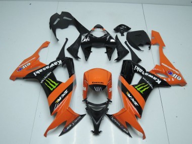 Cheapest 2008-2010 Orange Monster Kawasaki ZX10R Motorbike Fairing Canada