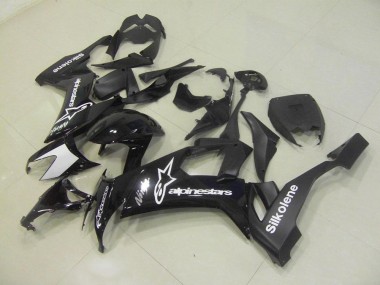 Cheapest 2008-2010 Black Silkolene Kawasaki ZX10R Bike Fairings Canada
