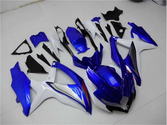 Cheapest 2008-2010 Blue White Suzuki GSXR 600/750 Motorcylce Fairings Canada Cheapest 2008-2010 Blue White Suzuki GSXR 600/750 Motorcylce Fairings Canada