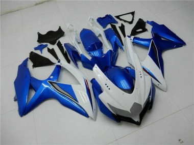 Cheapest 2008-2010 Blue White Suzuki GSXR 600/750 Bike Fairing Canada