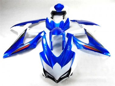 Cheapest 2008-2010 Blue White Suzuki GSXR 600/750 Bike Fairings Canada