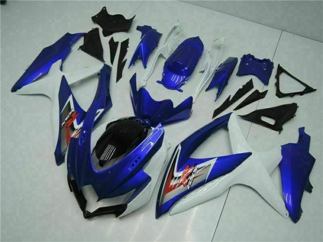 Cheapest 2008-2010 Blue White Suzuki GSXR 600/750 Motorcycle Fairings Canada Cheapest 2008-2010 Blue White Suzuki GSXR 600/750 Motorcycle Fairings Canada