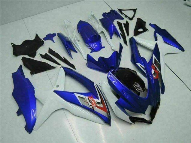 Cheapest 2008-2010 Blue White Suzuki GSXR 600/750 Motorcycle Fairings Canada Cheapest 2008-2010 Blue White Suzuki GSXR 600/750 Motorcycle Fairings Canada