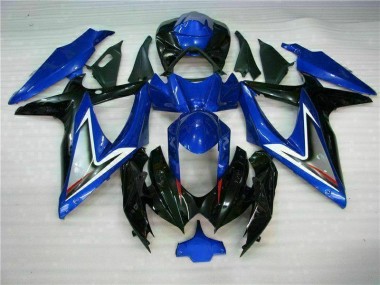 Cheapest 2008-2010 Blue Black Suzuki GSXR 600/750 Motorcycle Fairing Kit Canada