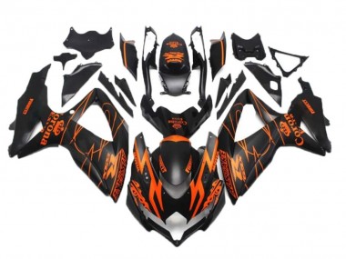 Cheapest 2008-2010 Black Orange Suzuki GSXR 600/750 Bike Fairings Canada