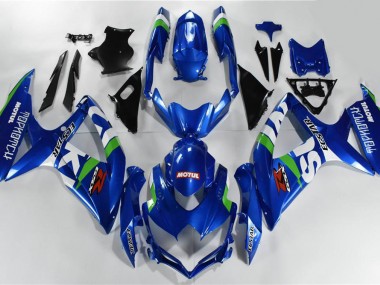 Cheapest 2008-2010 Blue White Green Suzuki GSXR 600/750 Motor Bike Fairings Canada