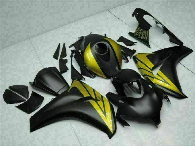 Cheapest 2008-2011 Black Gold Honda CBR1000RR Replacement Motorcycle Fairings Canada Cheapest 2008-2011 Black Gold Honda CBR1000RR Replacement Motorcycle Fairings Canada