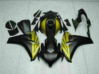 Cheapest 2008-2011 Black Gold Honda CBR1000RR Replacement Motorcycle Fairings Canada