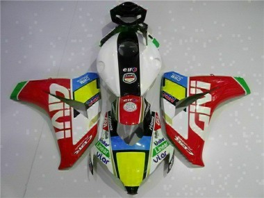 Cheapest 2008-2011 Red White Honda CBR1000RR Bike Fairing Canada
