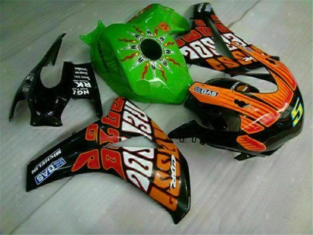 Cheapest 2008-2011 Green Orange Honda CBR1000RR Motorcycle Fairings Kits Canada Cheapest 2008-2011 Green Orange Honda CBR1000RR Motorcycle Fairings Kits Canada
