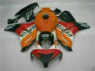 Cheapest 2008-2011 Orange Repsol Honda CBR1000RR Replacement Fairings Canada