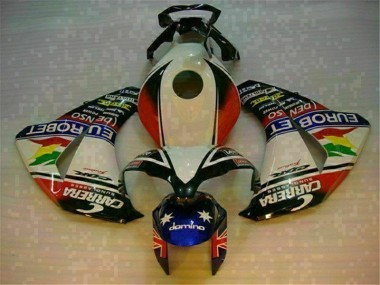 Cheapest 2008-2011 White Blue Honda CBR1000RR Motorcycle Fairing Canada