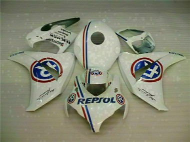 Cheapest 2008-2011 White Blue Repsol Honda CBR1000RR Bike Fairing Canada