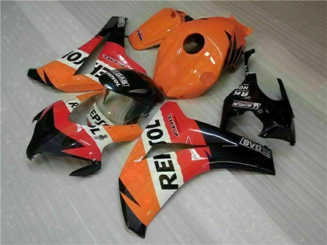 Cheapest 2008-2011 Orange Repsol Honda CBR1000RR Motorcycle Fairings Canada Cheapest 2008-2011 Orange Repsol Honda CBR1000RR Motorcycle Fairings Canada