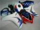 Cheapest 2008-2011 White Blue Honda CBR1000RR Bike Fairing & Plastics Canada