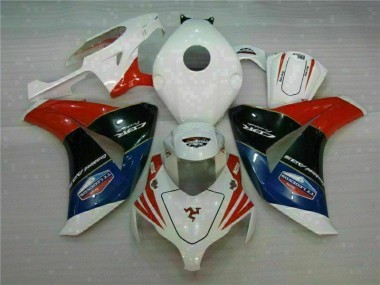 Cheapest 2008-2011 Red White Honda CBR1000RR Bike Fairing Kit Canada