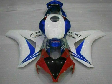 Cheapest 2008-2011 White Blue Honda CBR1000RR Motorcycle Fairings Kits Canada