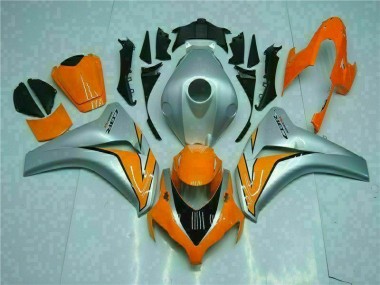 Cheapest 2008-2011 Orange Silver Honda CBR1000RR Motorcyle Fairings Canada