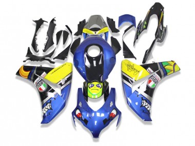 Cheapest 2008-2011 Blue Shark Honda CBR1000RR Motor Fairings Canada