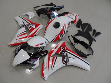 Cheapest 2008-2011 White Red HRC Honda CBR1000RR Bike Fairings Canada