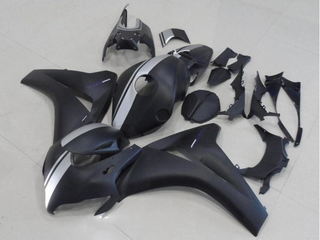 Cheapest 2008-2011 Matte Black and Silver Honda CBR1000RR Motorbike Fairing Canada Cheapest 2008-2011 Matte Black and Silver Honda CBR1000RR Motorbike Fairing Canada
