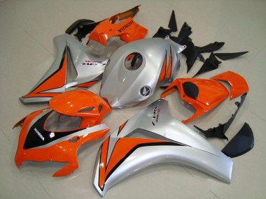 Cheapest 2008-2011 Orange Silver Honda CBR1000RR Motorcycle Fairing Canada