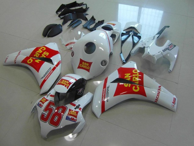 Cheapest 2008-2011 White San Carlo Honda CBR1000RR Motorcycle Bodywork Canada Cheapest 2008-2011 White San Carlo Honda CBR1000RR Motorcycle Bodywork Canada