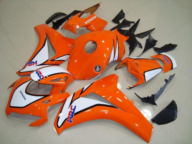 Cheapest 2008-2011 Sunset Orange HRC Honda CBR1000RR Motorcycle Fairings Kit Canada
